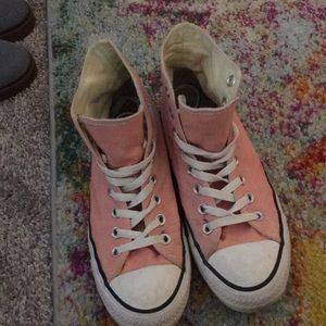 Pink converse
